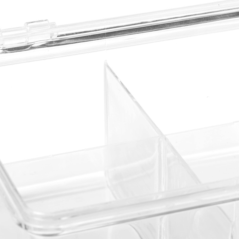 Relaxdays 1 x tea box, 6 compartments, 90 tea bags,