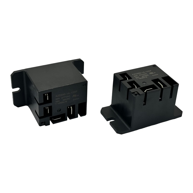 (Pack of 2) AZ2280-1A-12DF AZ2280-1A-12D 30A Mini Power Relay 12VDC