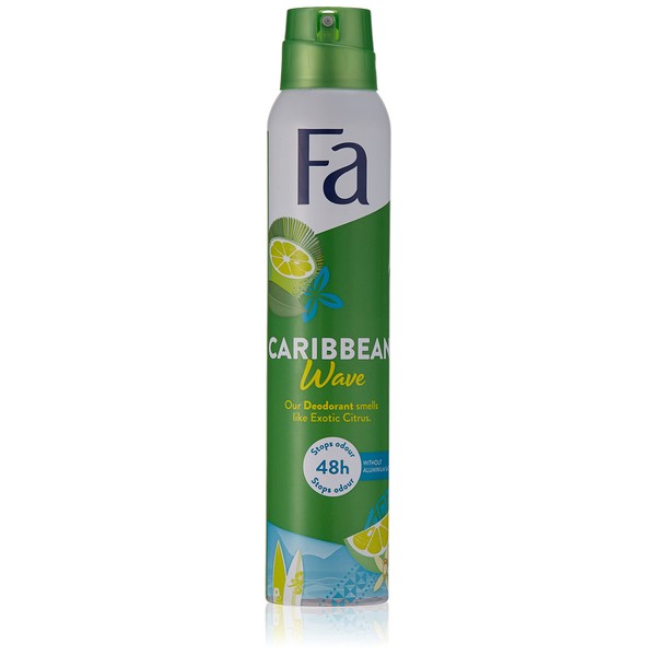 FA Deodorant Spray, Caribbean Lemon 6.75 oz
