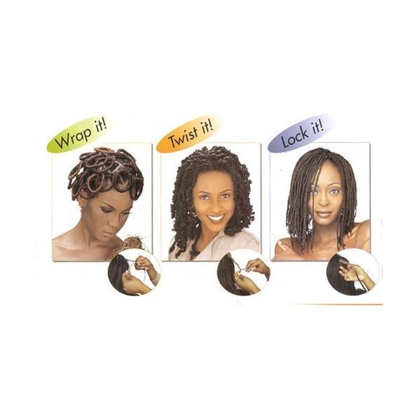 Afro Kinky Bulk 24" (synthetic) by Janet Collection-30 (light brown)