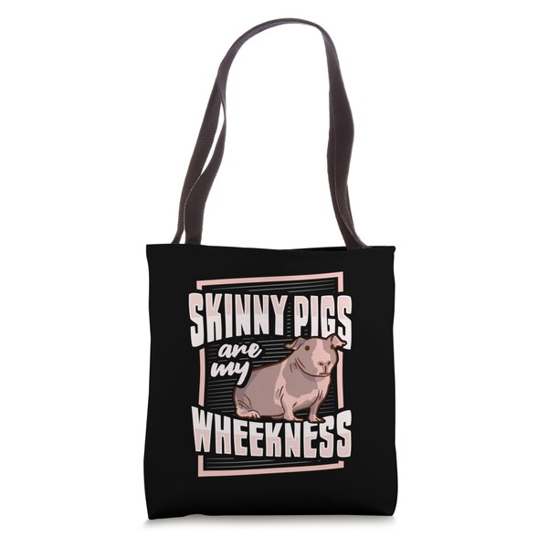Skinny Pig Wheek Design for a Guinea Pig Lover Tote