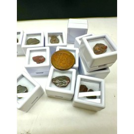 High5Jewelry Natural Garnet Earth Mined Brazilian Rough Red Garnet Loose Gemstone W/ Capsule