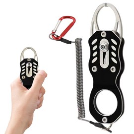 Small Fish Grip, Fish Catcher, Mini Fish Catcher, Fishing Grip, Saltwater Fishing, Pond Fishing, Ultra Lightweight, Stainless Steel, Rustproof, Compact, Portable, Convenient, Fishing Tool, Includes