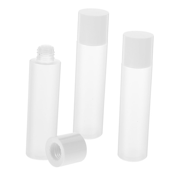 TOVINANNA 3 Pack Squeezable Travel Toiletry Bottles Leakproof Liquid Containers