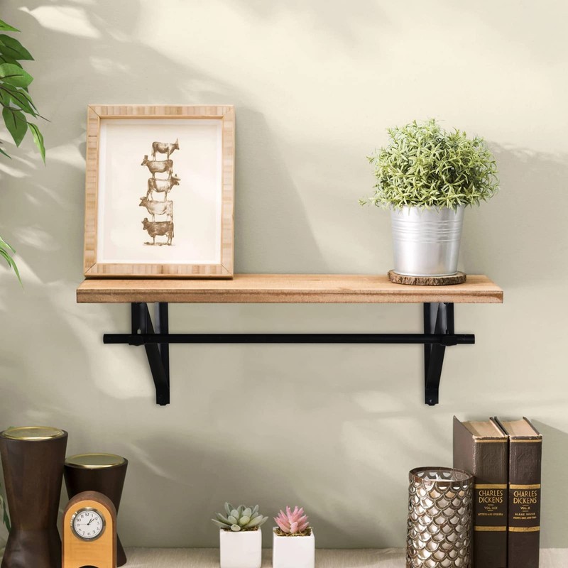 HOME MASTER HARDWARE Heavy Duty Closet Shelf Rod Brackets 10