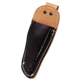 Kozuchi ST-11R Black Floor Skin Pruning Shears Case, Slide Hook, Button Type, Embossed