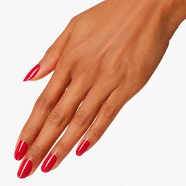 Opi Nail Polish with up to 7 Days of Wear, High Yield, Durable and Chip-Resistant, Red Tones, Color So Hot It Berns, 15ml (Pack of 1)