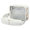 Clear Shoulder Bag PVC Zippered Waterproof Stadium Approved Purse for