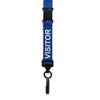CKB Ltd® 10x Blue VISITOR LANYARDS Breakaway Safety Lanyard Neck