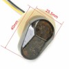 TDR 2pcs Smoke Flush Mount LED Turn Signal Light Blinker