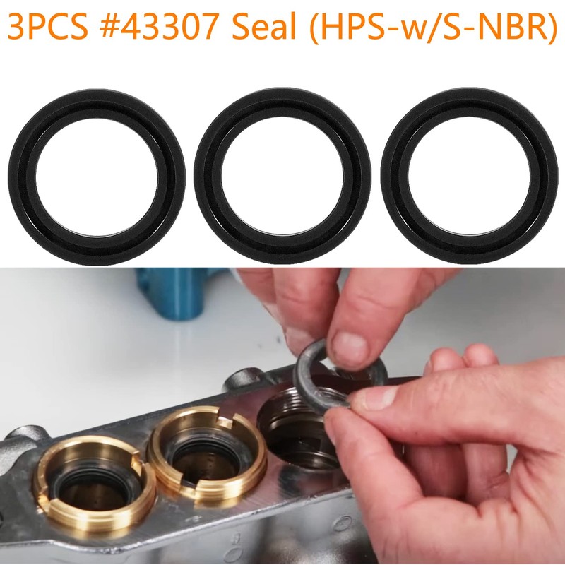 JIAD 30623 Replacement Seals Kit Pump Pressure Washer Seals Kit