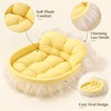 Soft Plush Cat & Small Dog Sofa Bed for Indoor