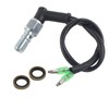 Qiilu Hydraulic Brake Switch Motorcycle Hydraulic Brake Switch Curved Head
