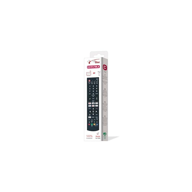 Jolly Line Compatible Replacement Remote Control for LG TV, Universal