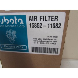 KUBOTA NEW OEM KUBOTA AIR FILTER 15852-11082  CLARK 6636539 YANMAR 119860-12510