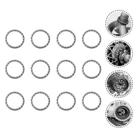 IUSOT Pack of 12 Bicycle Ball Bearings, High-Quality Ball Bearings for Headset, Bicycle, Bottom Bracket Bicycle and Front Wheel Cage Ball Bearings, Ball Bearing Balls for BMX Bike Accessories (40 mm)