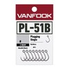 Vanfook PL-51B Plugging Single Heavy Barbless, Pack of 12, Stealth