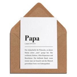 Dad Card with Envelope - Dad Definition
