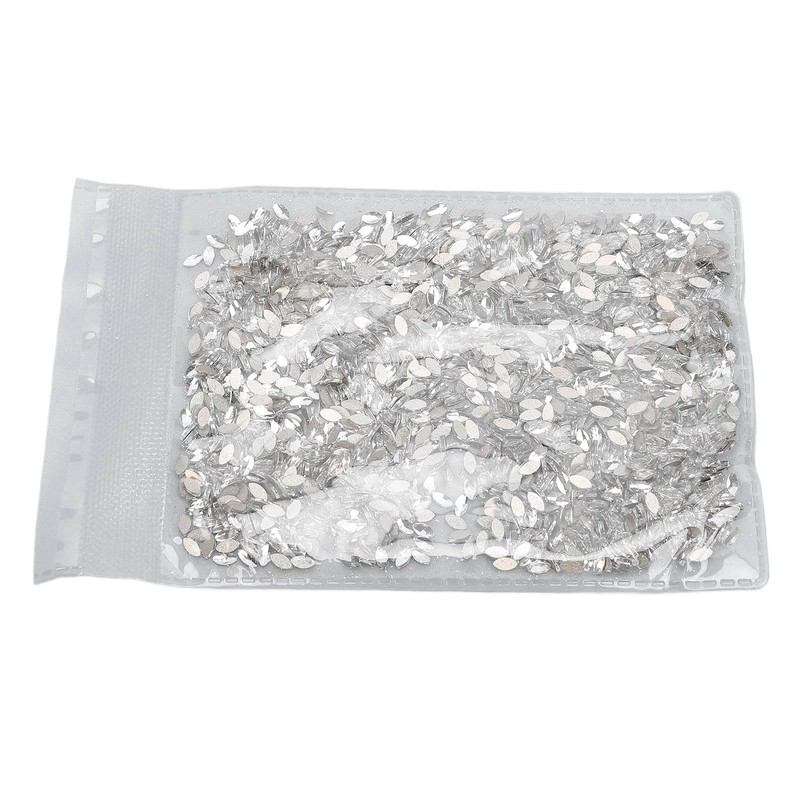 Flatback Rhinestones Decorative Sparkling Portable Nail Art Rhinestone for Clothes