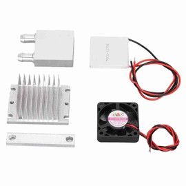 12V Thermoelectric Peltier Cooler Semiconductor Refrigeration Cooling Fan System Heatsink DIY Kit Mini Air Conditioner Fridge
