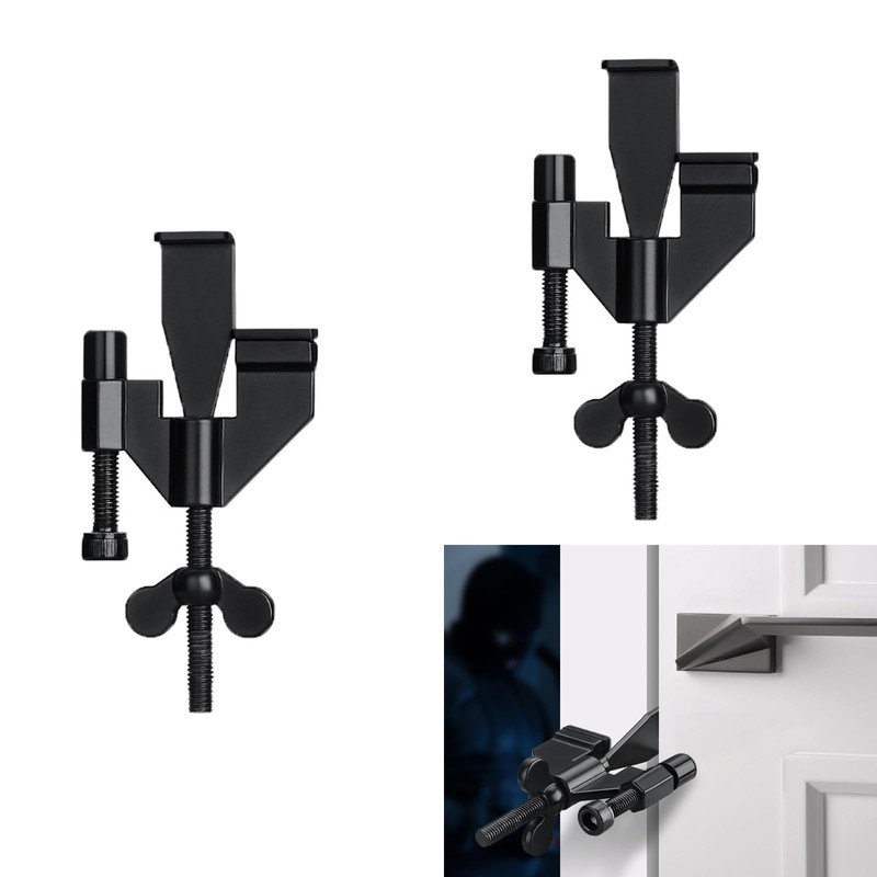 2 Pcs Portable Security Door Lock, Additional Safety and Privacy