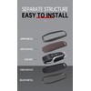 TECART Fits Ford Leather Key Fob Cover Metal Full Protection
