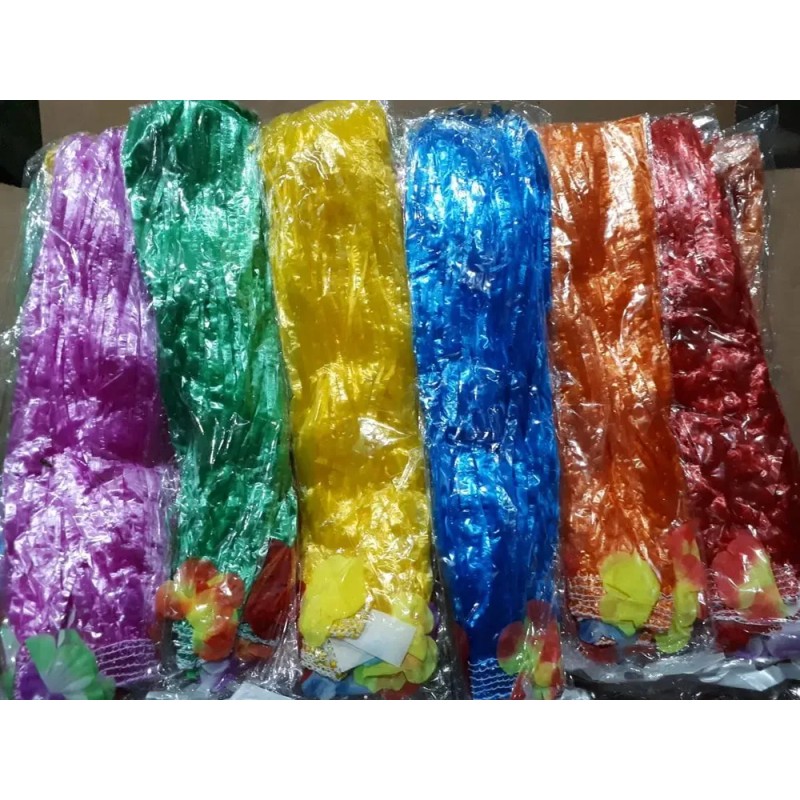 Falda Hawaiana 5 Piezas Disfraz Niña Adulto