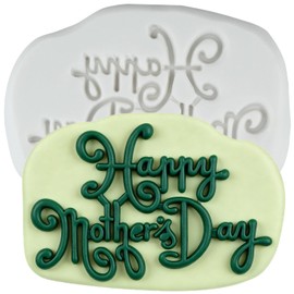 Happy Mother's Day Letter Silicone Molds Letter Polymer Clay Mold