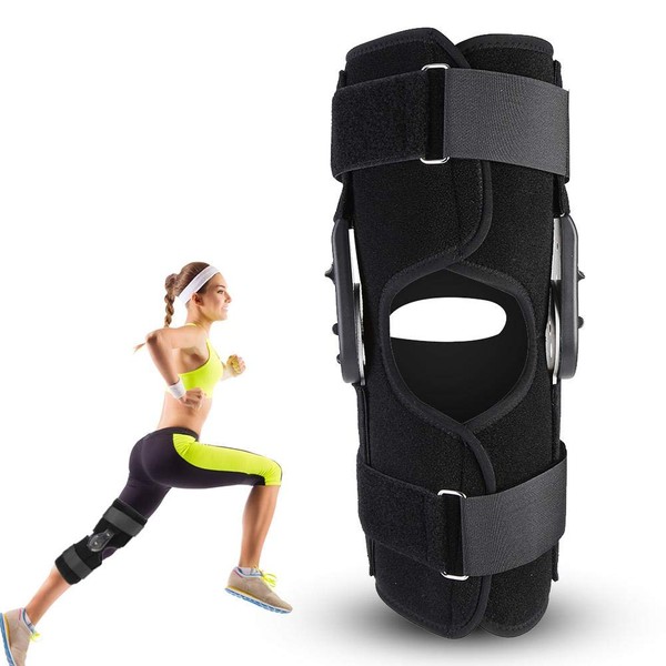 Kniebandage, Kompressions-Kniebandage, rutschfest, für orthopädische Bänderverletzungen, Schutz zur Schmerzlinderung, Meniskusriss, Arthritis, Laufen, Basketball (M)