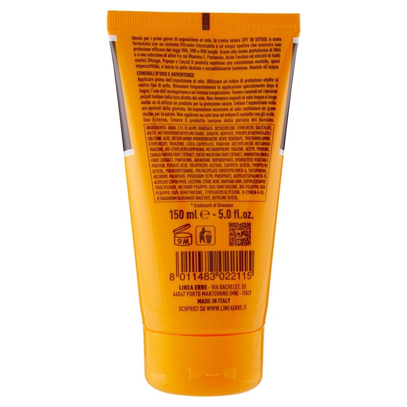 Seysol Sun Cream Fp 30, 150 ml