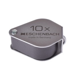Eschenbach ESCHENBACH 1176-10 Folding Inspection Loupe, Metal Magnifier, 10x Magnification