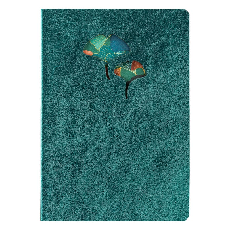 Clairefontaine Ginkgo 115949C Leather Notebook DIN A5 14.8 x 21
