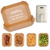 Air Fryer Paper Liners Disposable: For Bella Slim 150 Pcs