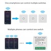 QIACHIP 16A Smart Module Light Switch, Mini DIY WLAN Switch,