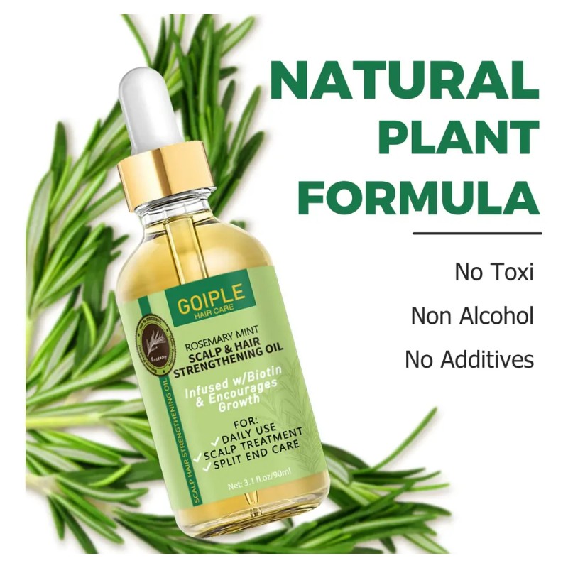 Aceite Para El Crecimiento Del Cabello Wozutunt Rosemary 90