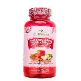 ZEN NATURA  VINAGRE MANZANA ORGANICO CURCUMA 90 CAPS                                                                                                  