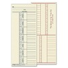 TOPS 1260 Time Card for Cincinnati, Named Days, Two-Sided, 3