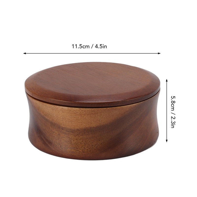 Men Wooden Shaving Brush Bowl Non Adhering Shave Cream Mug