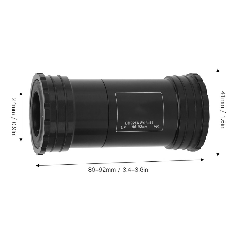 LeBycle Mountain Road Bike Steel Bearing Thread Type Bottom Bracket