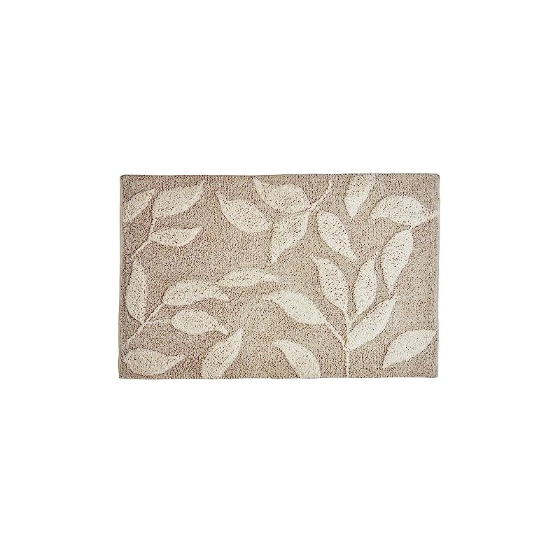 Dreams & Drapes - Natural Leaf Bath Mat (50 x