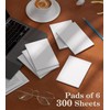Roneky Notepads A6, 6 Pack Small Note Pads, Server Note