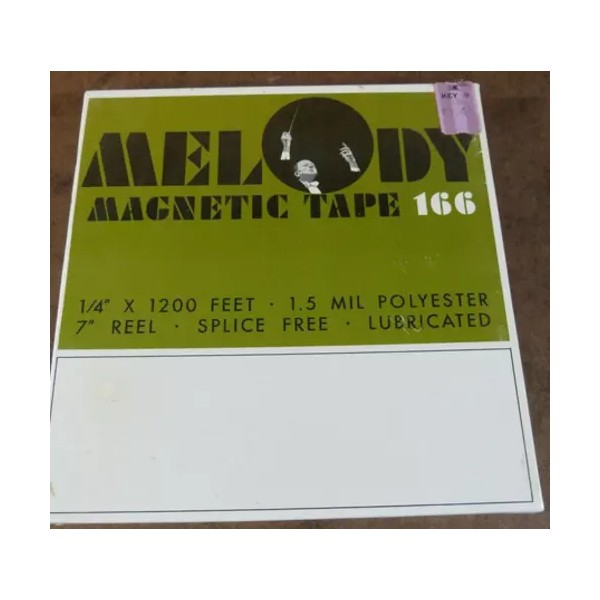 Melody New Factory Sealed Melody 166 Polyester Magnetic Recording Tape