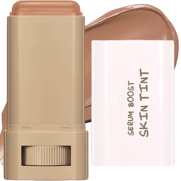 Tnoctuh Tinted Moisturizer Stick Serum for Boost Skin Tint, Solid