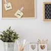JIHUOO Pack of 50 Pins Drawing Pins with Clips for