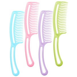 Ipetboom Hair Comb Wavy Tooth Comb Set Smoothing Brush Styling Tool for Women Men Hair Picks for Women