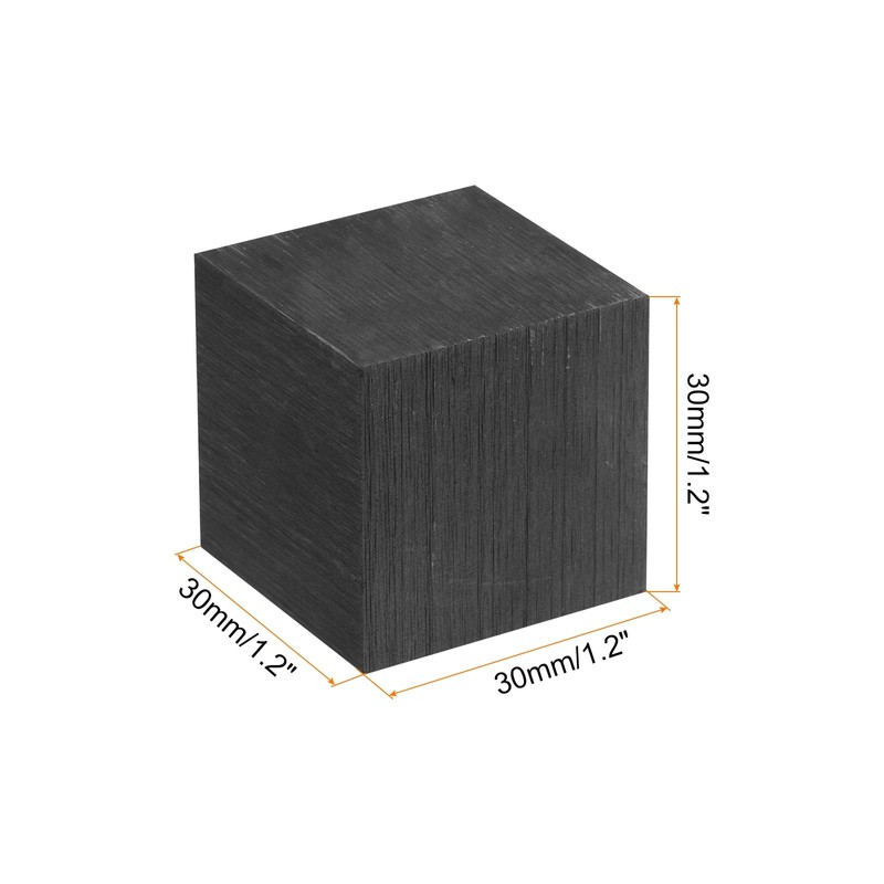sourcing map Graphite Block Ingot Rectangle Graphite Electrode Plate Board
