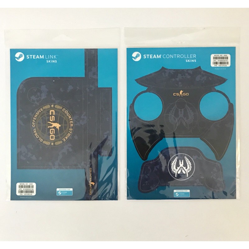 Valve Steam Controller Skin + CSGO Steam Link Skin Valve