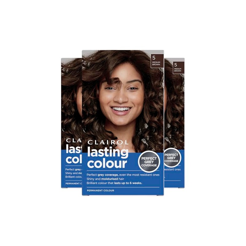 Clairol Lasting Colour Permanent Hair Dye | Ideal Grey Coverage