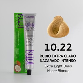 Kuul System Hair Color Cream  Kuul Tintes en crema 94 Tonos 94 Shades FUNNY COLORS Hair Dye Haircare Oil Neon Nourishing  3 oz.:_10.22 - Extra Light Deep Nacre Blonde