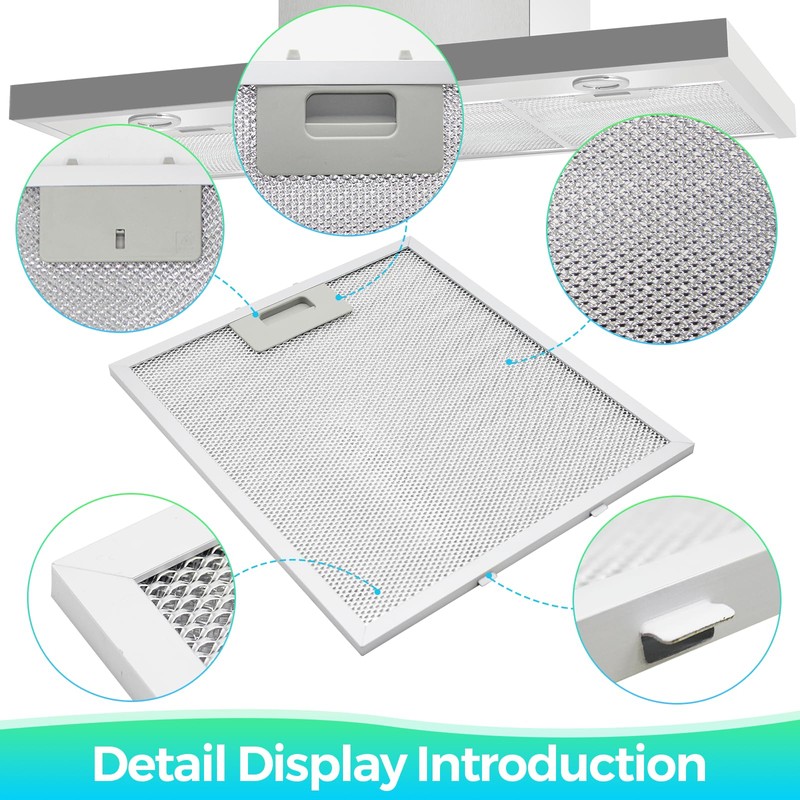 W10169961A Range Hood Filter Replacement 12" Long x 10.5" Wide
